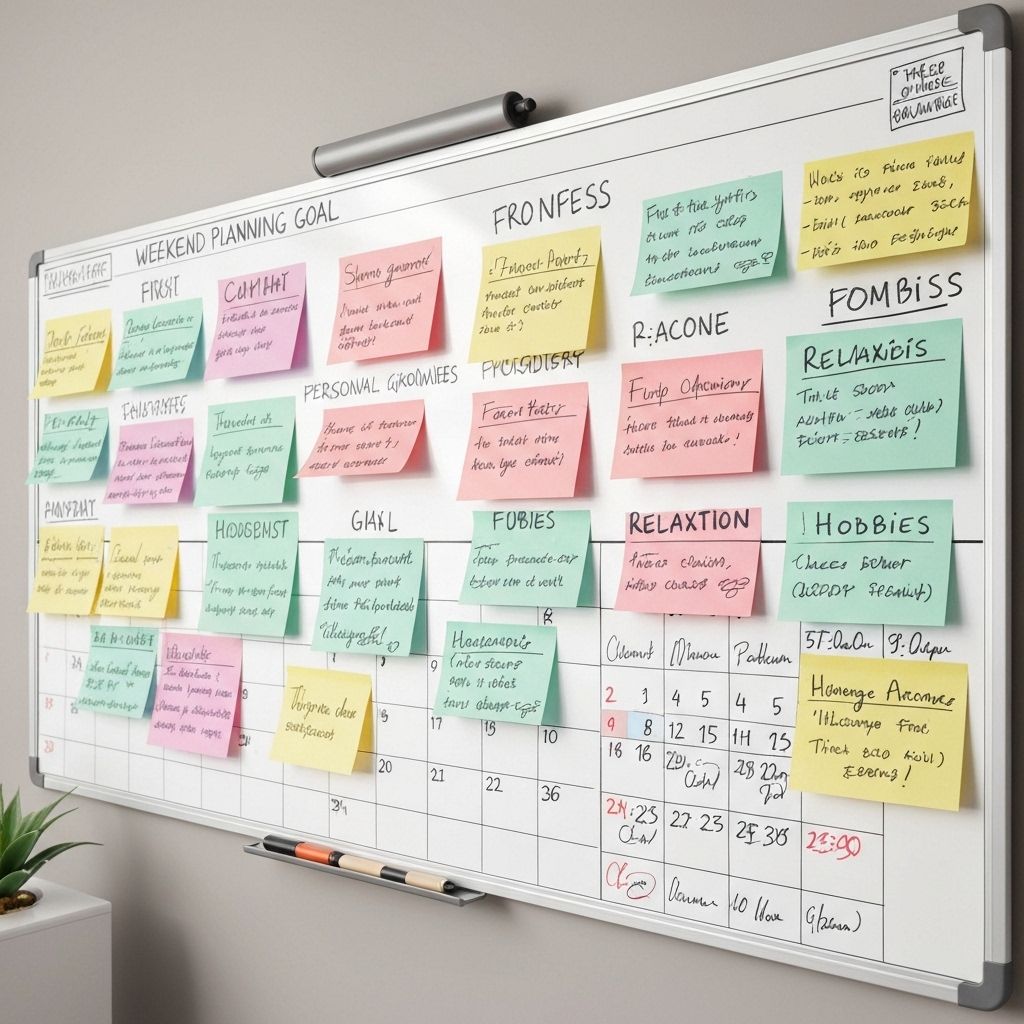 Weekend Plans and Goals